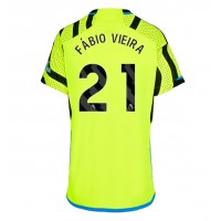 Arsenal Fabio Vieira #21 Gostujuci Dres za Ženska 2023-24 Kratak Rukav
